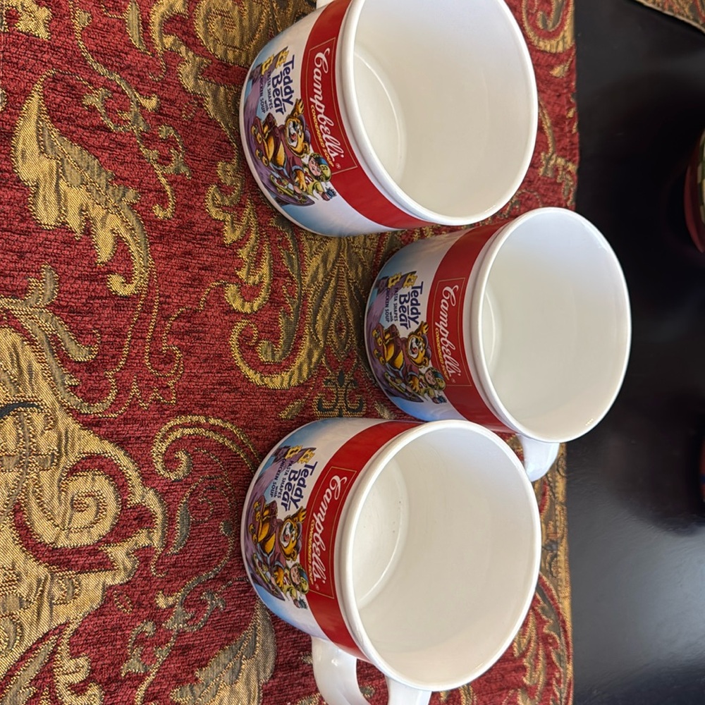 Campbell Soup vintage soup mugs